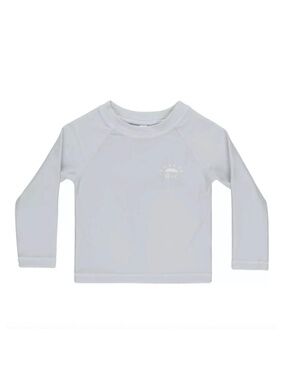 Rylee + Cru Light Blue Long Sleeve Rashgaurd